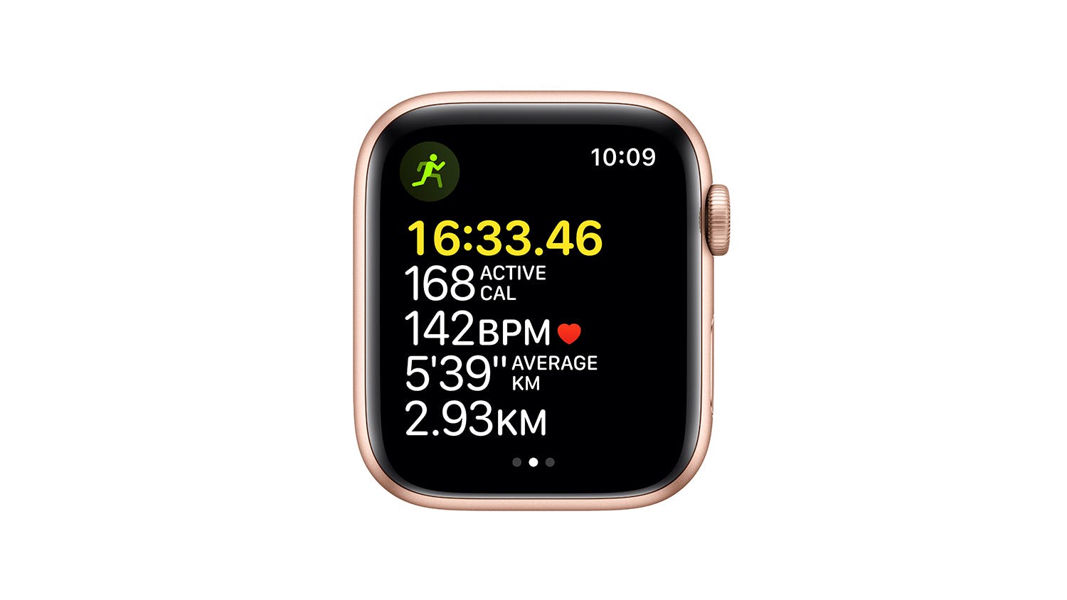 Apple Watch SE (GPS) 44mm Gold Aluminium Case with Starlight Sport Band