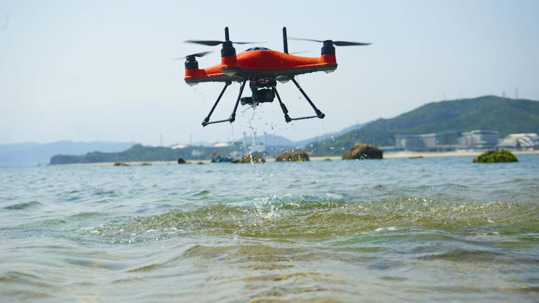 SwellPro Splash Drone 4 Pro Fisherman with Payload Release & 4K Camera on 1-Axis Gimbal