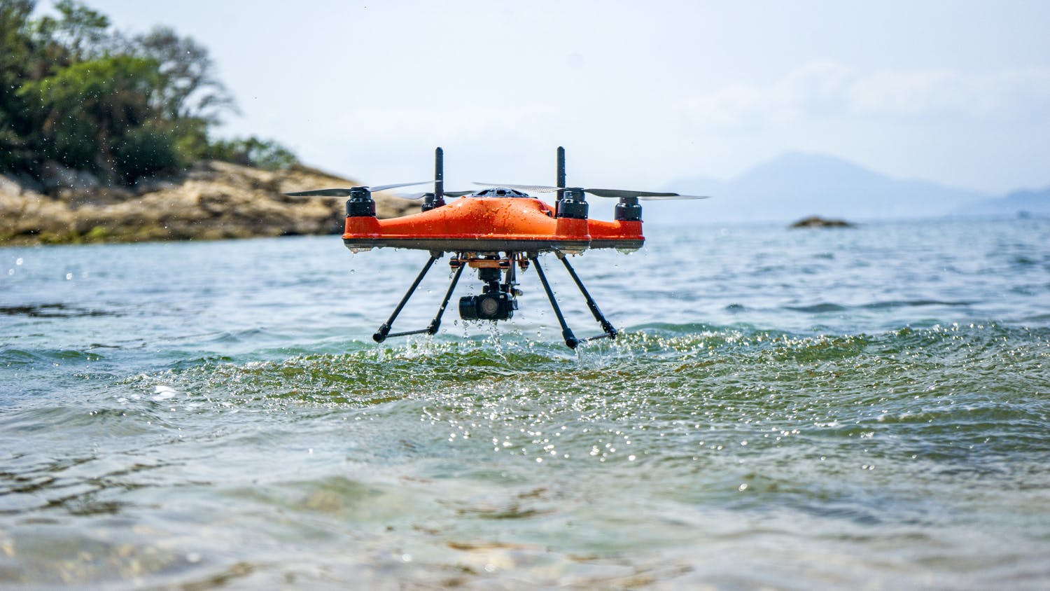 SwellPro Splash Drone 4 Pro Fisherman with Payload Release & 4K Camera on 1-Axis Gimbal
