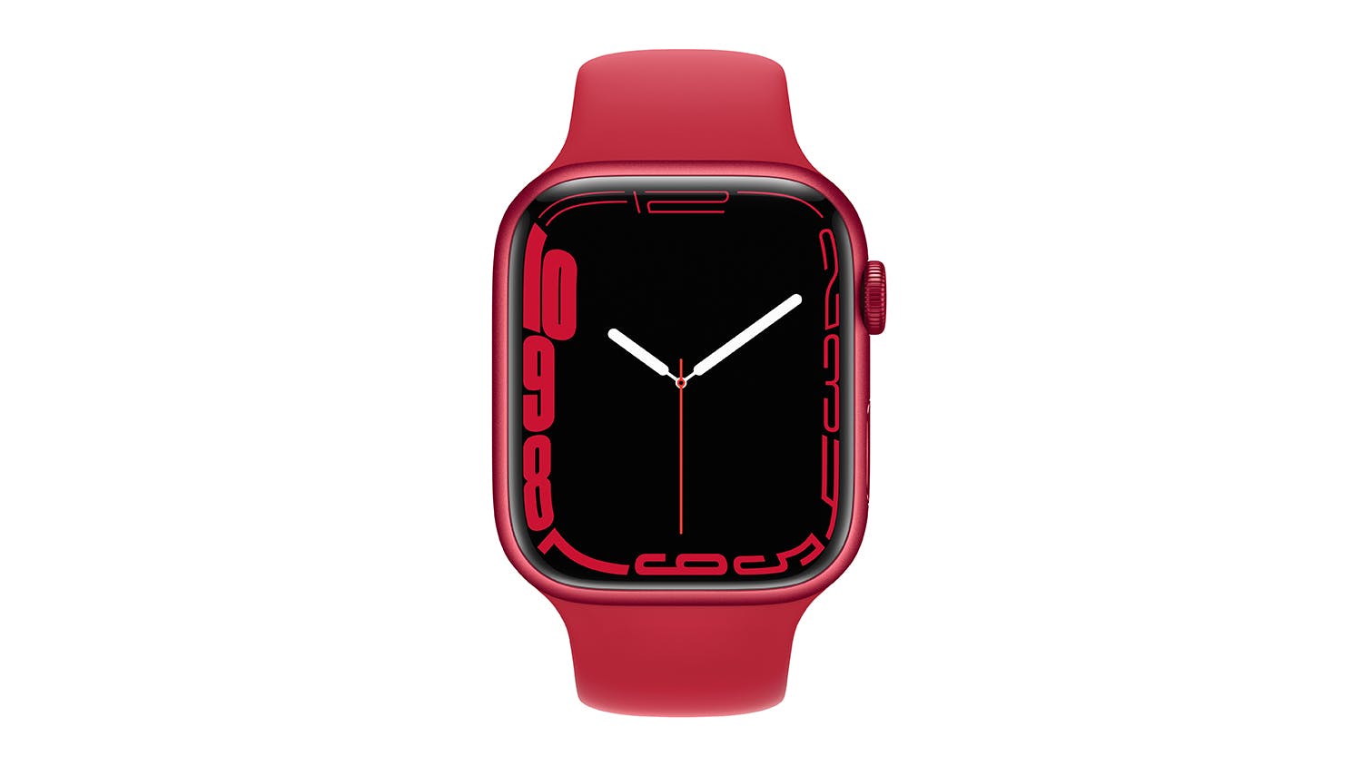 Apple Watch Series 7 (GPS) 45mm (PRODUCT)RED Aluminium Case with (PRODUCT)RED Sport Band