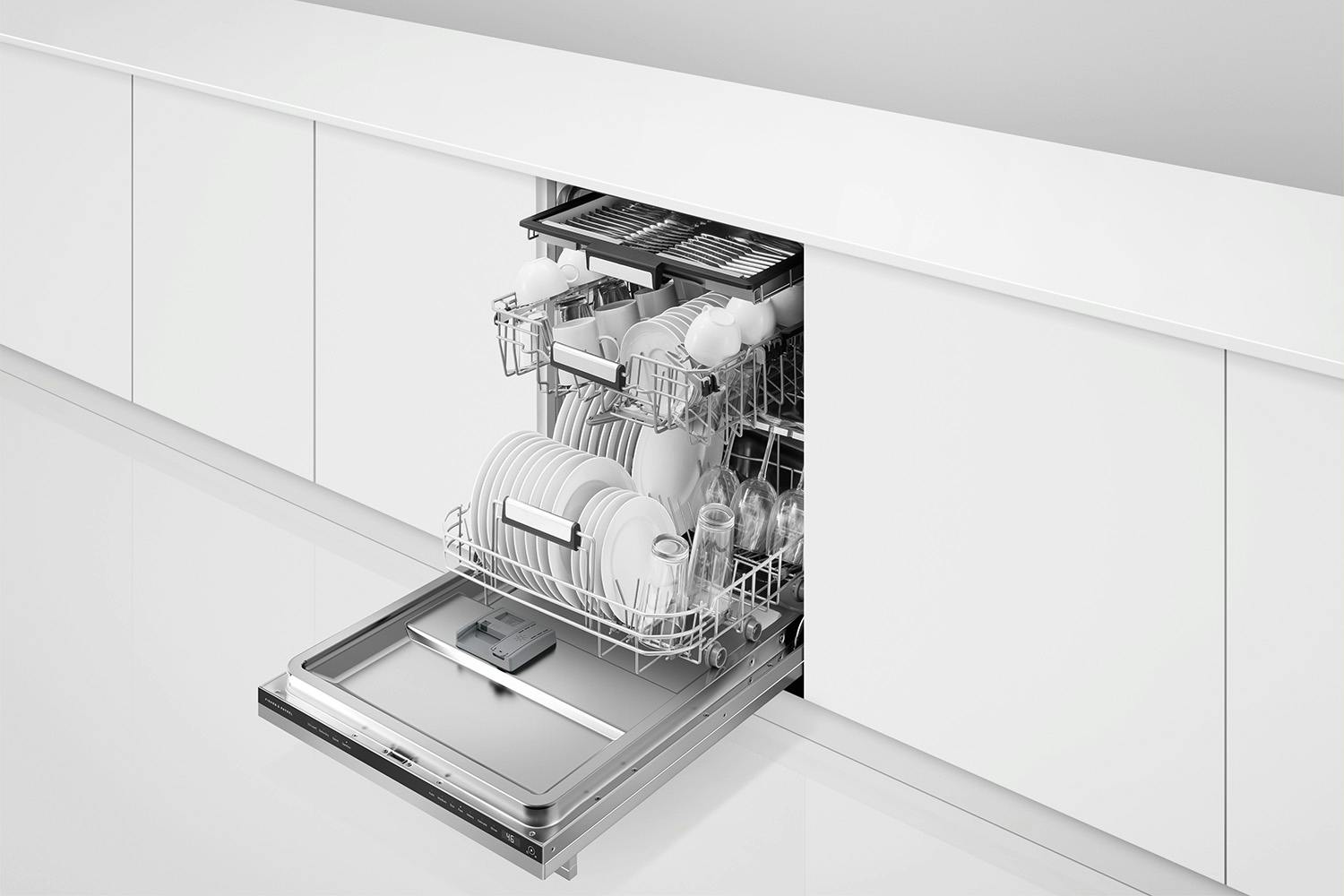 Fisher & Paykel 15 Place Setting Built Under Dishwasher – Stainless Steel