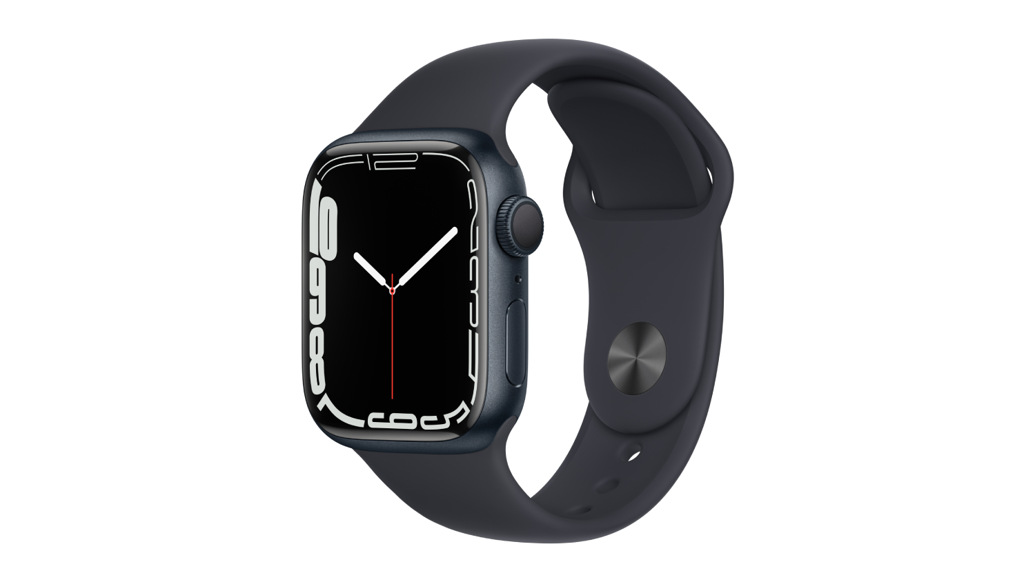 Apple Watch Series 7 (GPS) 41mm Midnight Aluminium Case with Midnight Sport  Band | Harvey Norman New Zealand