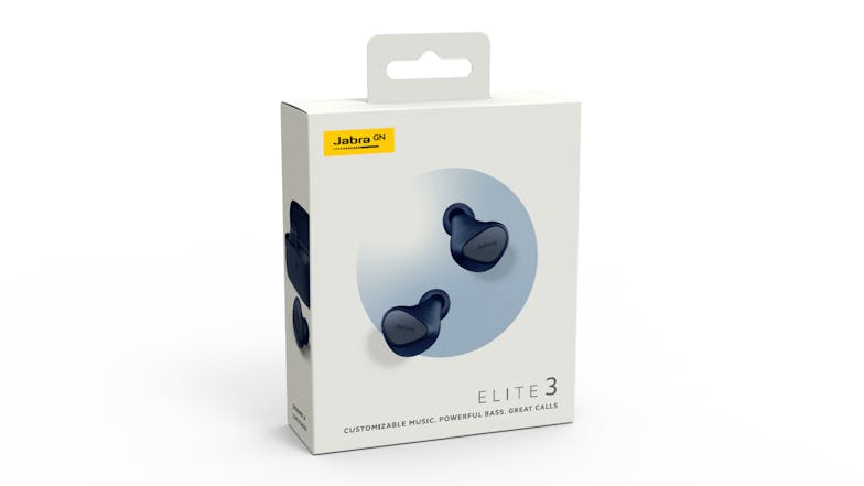 Jabra Elite 3 True Wireless In-Ear Headphones - Navy