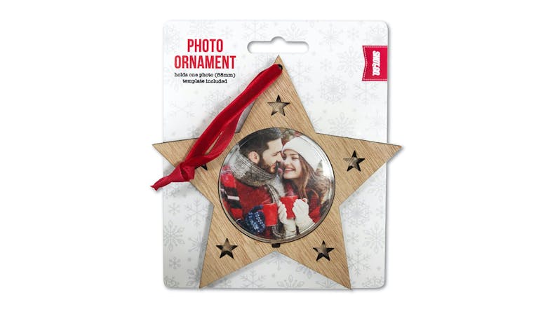 Shot2Go Star Photo Decoration - Wooden