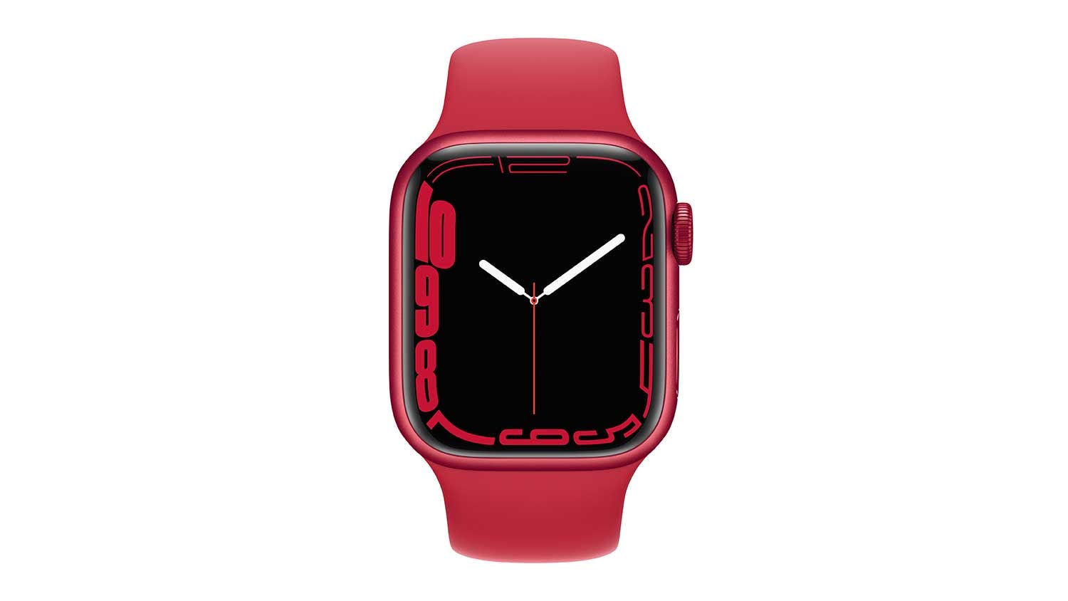 Apple Watch Series 7 (GPS) 41mm (PRODUCT)RED Aluminium Case with (PRODUCT)RED Sport Band