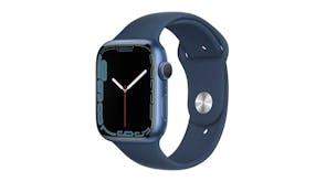 Apple Watch Series 7 (GPS) 45mm Blue Aluminium Case with Abyss Blue Sport Band