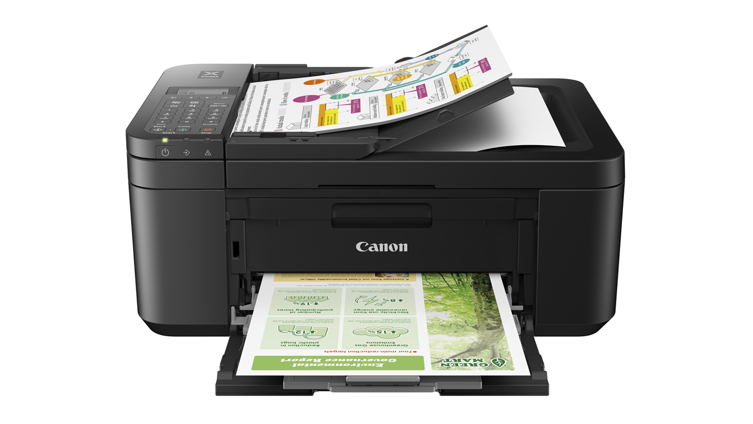 Canon PIXMA HOME OFFICE TR4660 A4 AllinOne Inkjet Printer Black