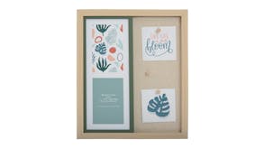 UR1 Bloom 30x36cm Pinboard Photo Frame with 24x6 Opening