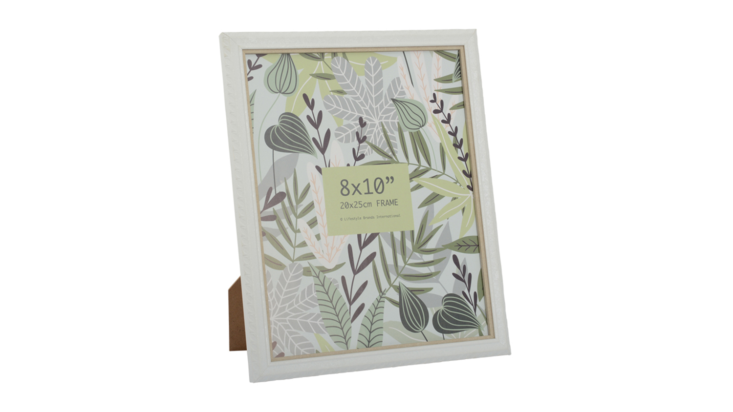 UR1 Acacia 8x10 Photo Frame - White/Oak