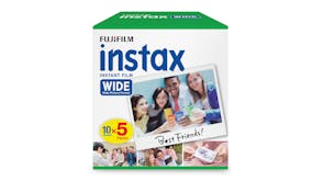 Instax Wide Film 50 Pack - White