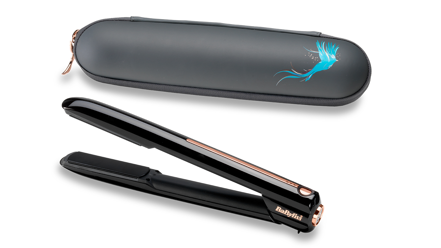 portable cordless hair straightener