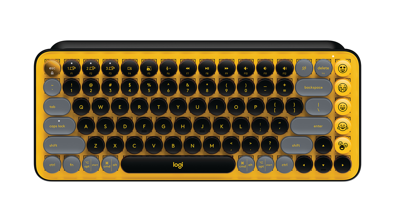 Logitech POP Keys Wireless Mechanical Keyboard with Emoji - Blast