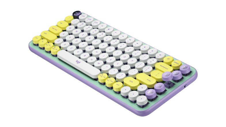 Logitech POP Keys Wireless Mechanical Keyboard with Emoji - Daydream Mint