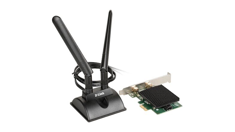 D-Link DWA-X3000 AX3000 Wi-Fi 6 PCIe Adapter with Bluetooth 5.1