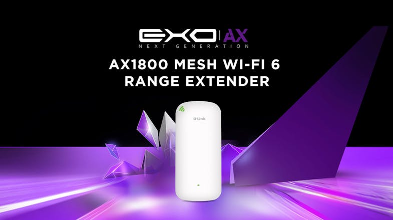 D-Link DAP-X1860 AX1800 Wi-Fi 6 Mesh Range Extender