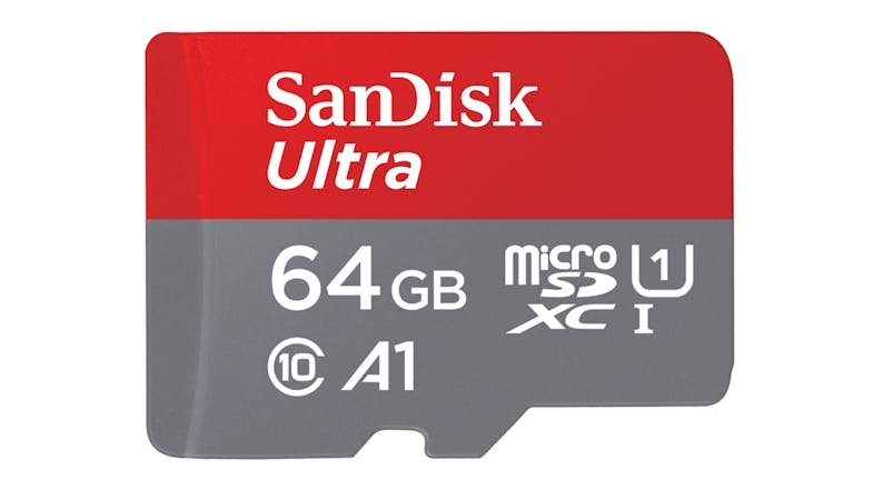 SanDisk Ultra microSD Card UHS-I/U1/A1- 64GB