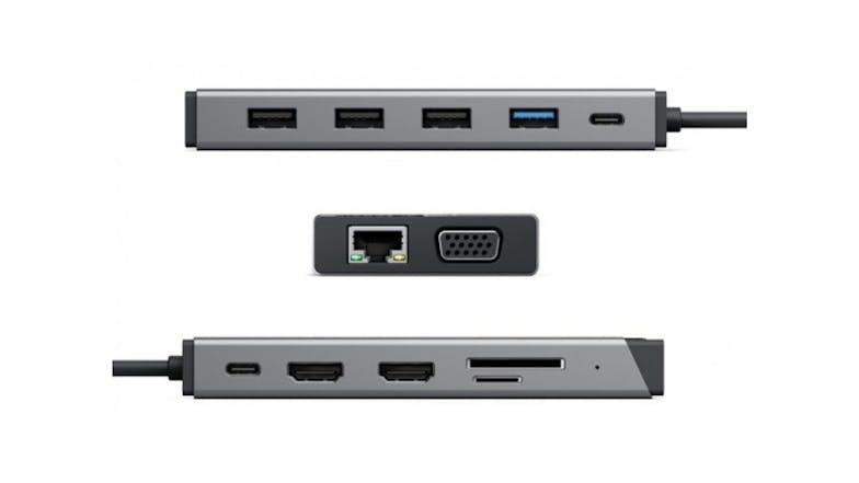 Alogic DV3 USB-C 12-in-1 Triple Display Mini Docking Station