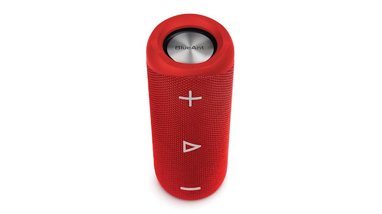 BlueAnt X2 Portable Bluetooth Speaker - Red