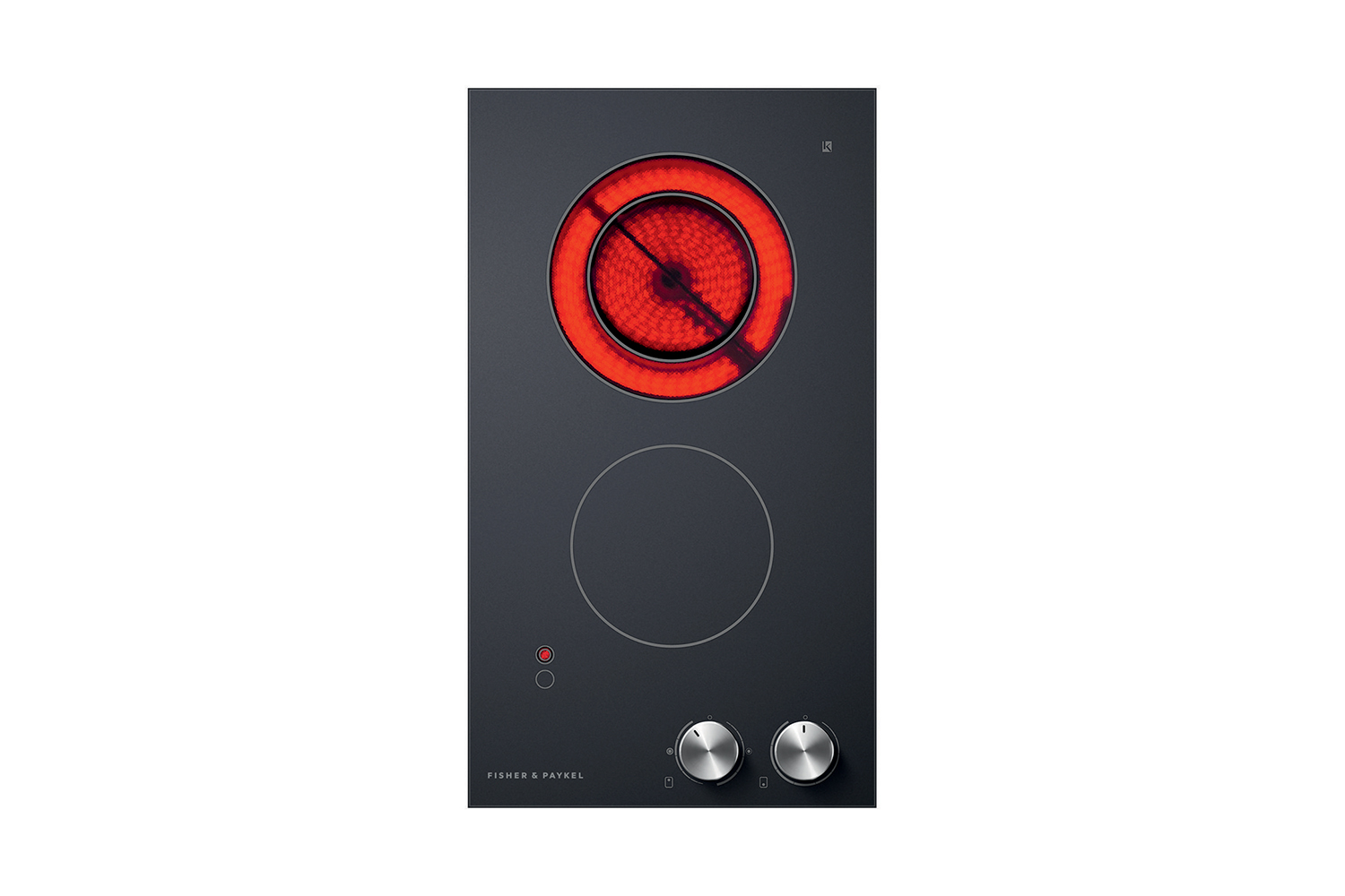 Fisher & Paykel 30cm 2 Zone Ceramic Cooktop - Black Glass (Series 5/CE302CBX2)