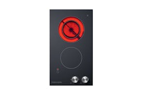 Fisher & Paykel 30cm Ceramic Cooktop - Black Glass