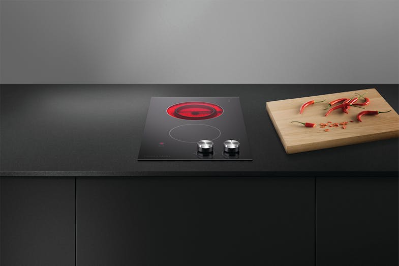 Fisher & Paykel 30cm Ceramic Cooktop - Black Glass