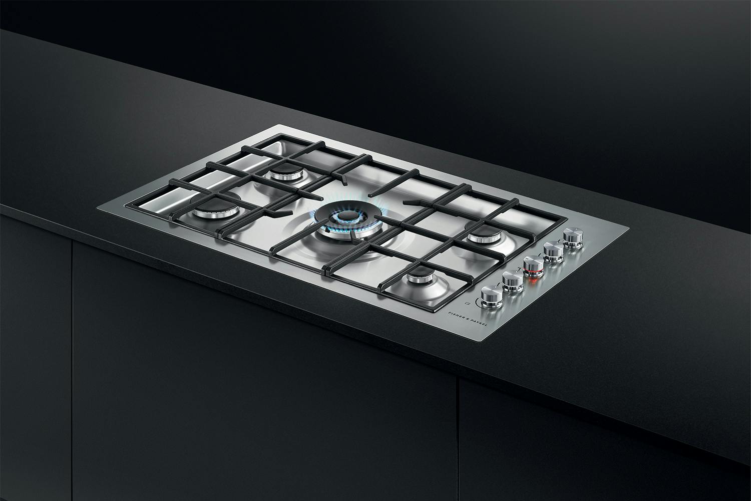 Fisher & Paykel 90cm Gas Cooktop - Stainless Steel