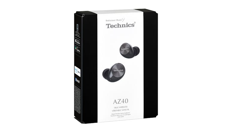 Technics EAH-AZ40E-K True Wireless In-Ear Headphones - Black