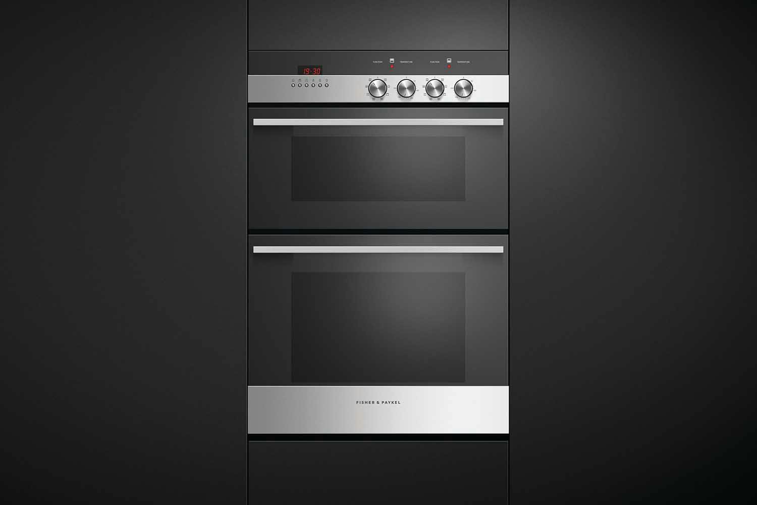 Fisher & Paykel 60cm 7 Function Double Oven - Stainless Steel