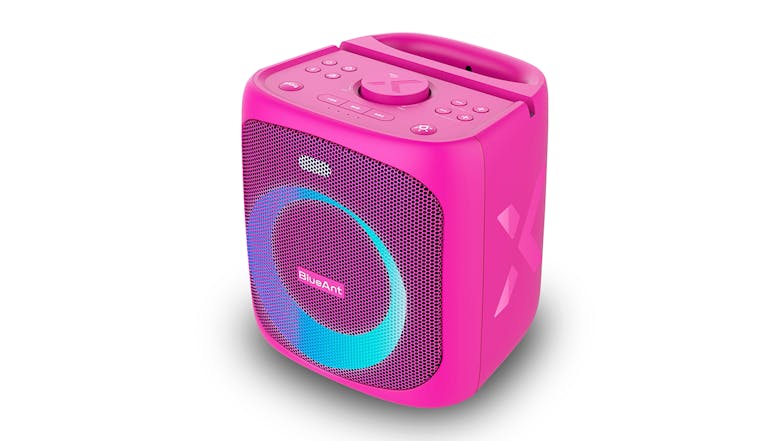 BlueAnt X4 Portable Bluetooth Party Speaker - Pink