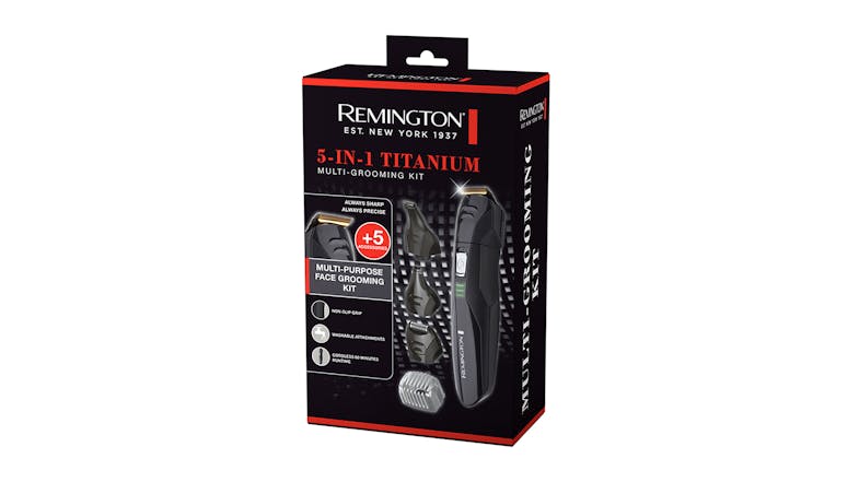 Remington 5-in-1 Titanium Multi-Grooming Kit