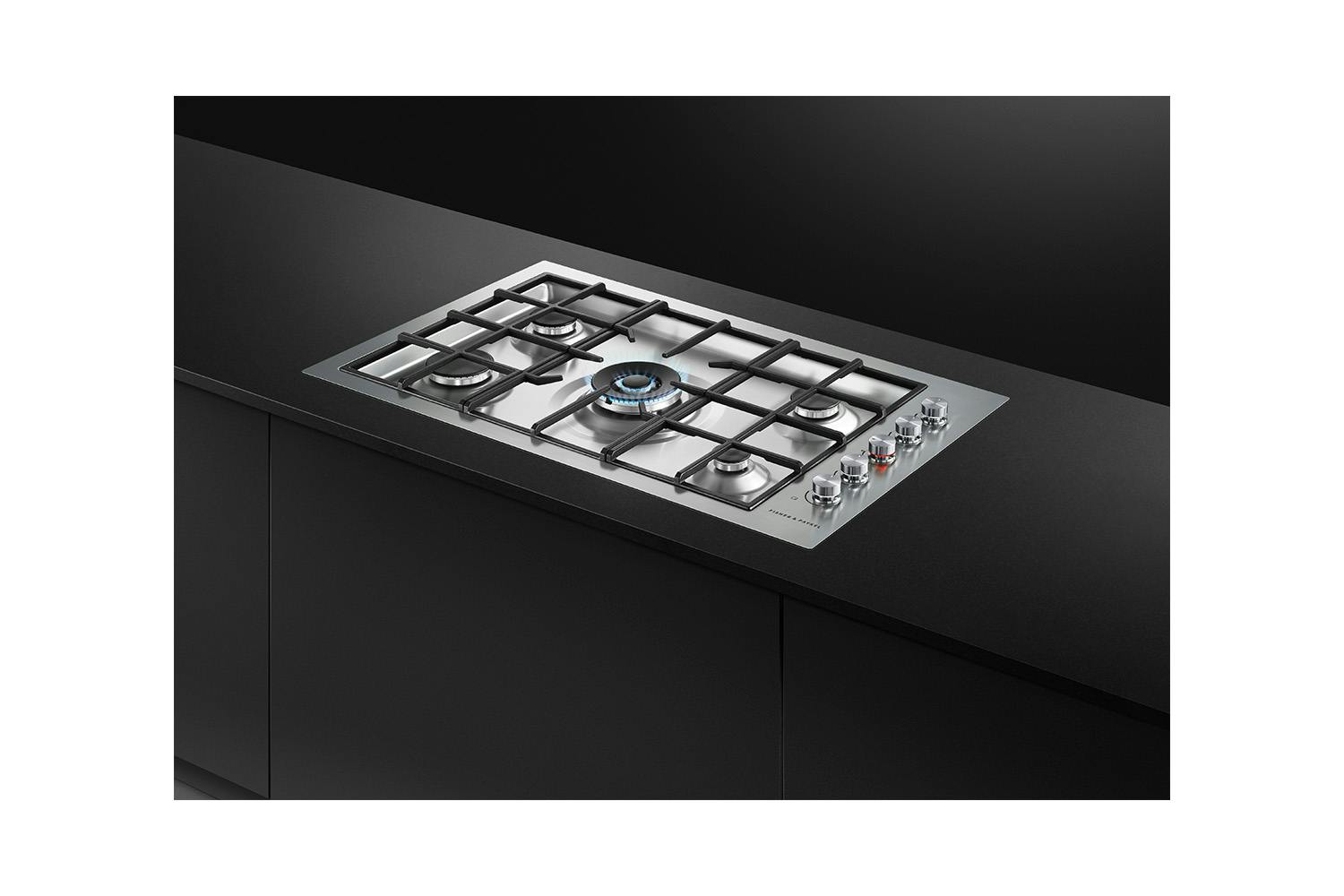 Fisher & Paykel 90cm LPG Gas Cooktop - Stainless Steel