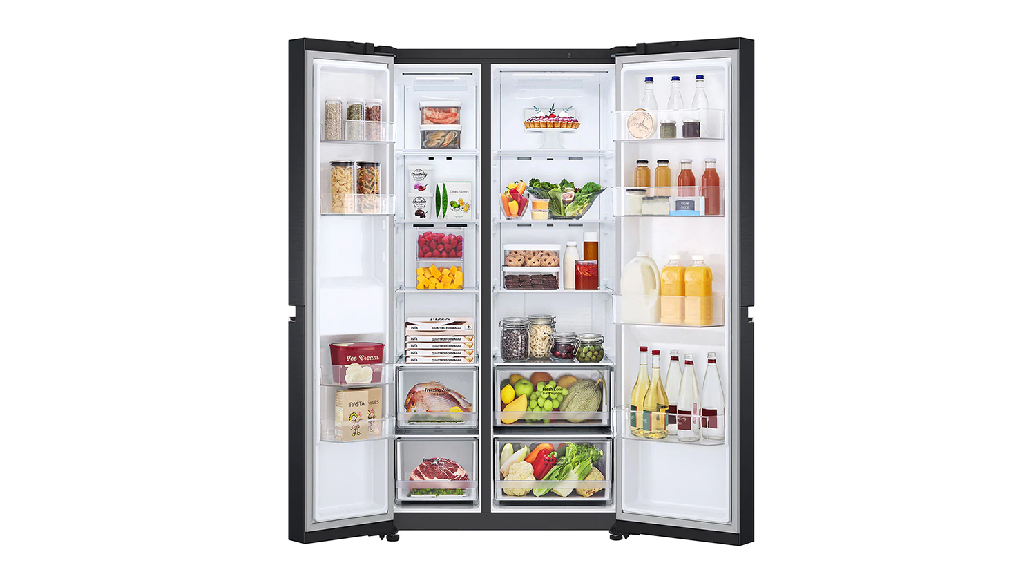 Side by Side Fridge Freezers Harvey Norman New Zealand