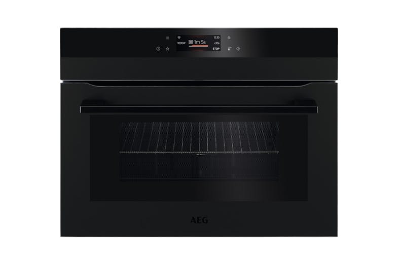 AEG 45cm Built-In Microwave - Matte Black