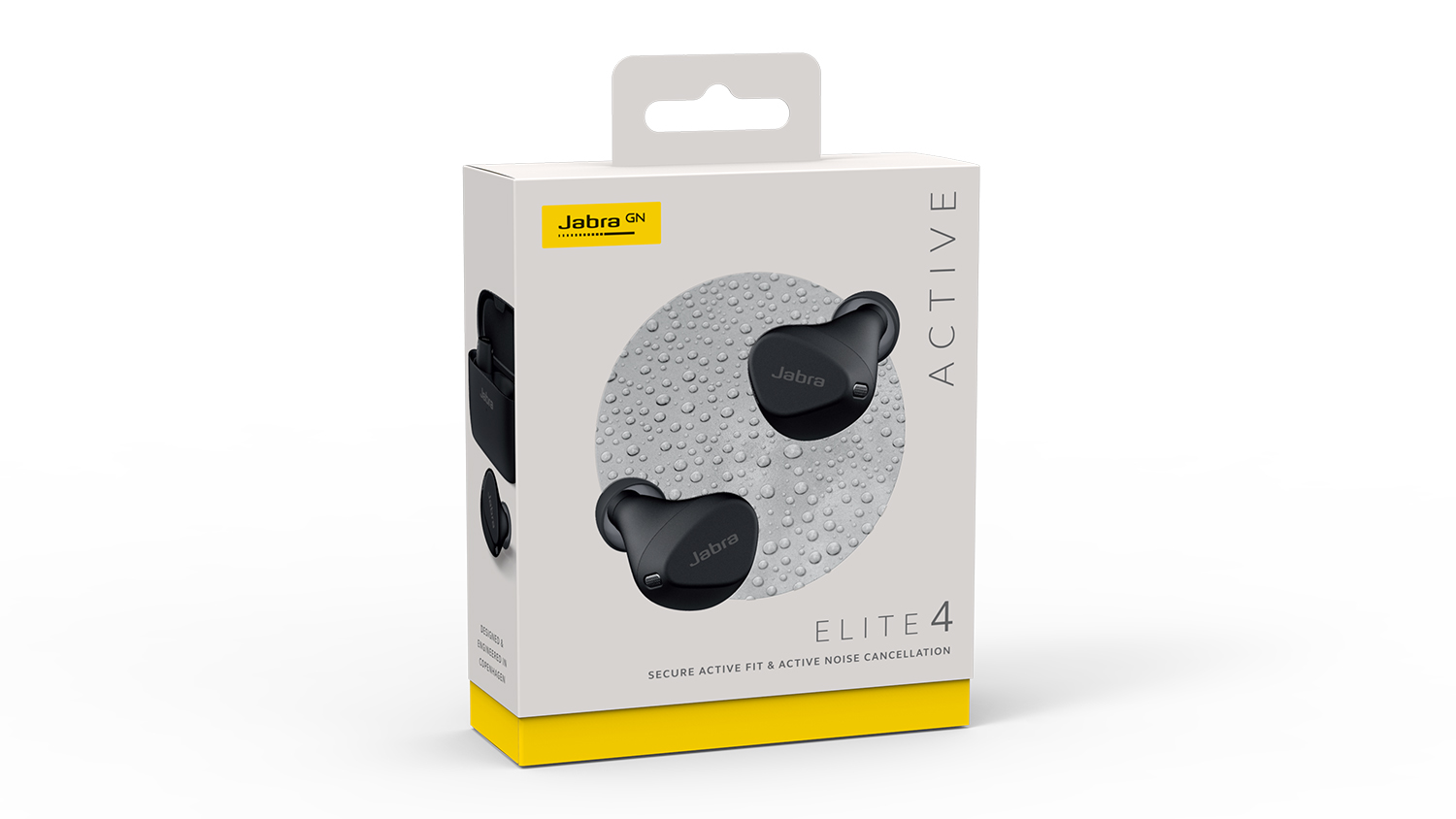 Jabra Elite 4 Active Noise Cancelling True Wireless In-Ear Headphones ...