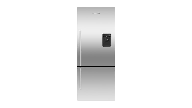 Fisher & Paykel 413L Bottom Mount Fridge Freezer with Water Dispenser - Stainless Steel (Series 5/E442BRXFDU5)