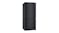 LG 420L Bottom Mount Fridge Freezer - Matte Black (GB-455MBL)
