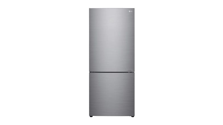 LG 420L Bottom Mount Fridge Freezer - Stainless Finish (GB-455PL)