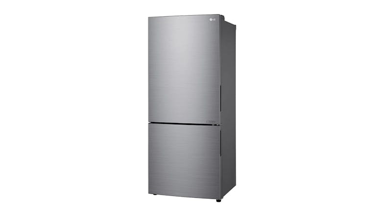 LG 420L Bottom Mount Fridge Freezer - Stainless Finish (GB-455PL)
