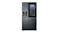 LG 635L Side By Side Fridge Freezer with Ice and Water Dispenser - Matte Black (GS-V635MBLC)
