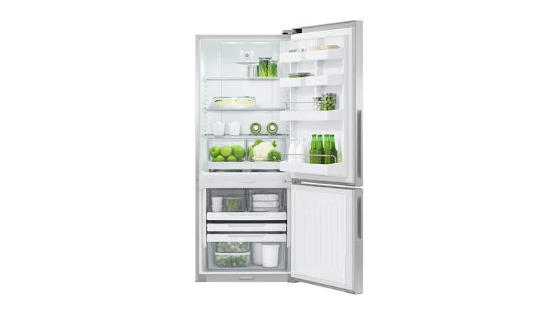 Fisher & Paykel 351L Bottom Mount Fridge Freezer - Stainless Steel (Series 5/RF372BRPX6)