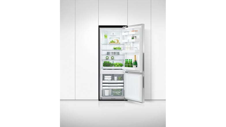 Fisher & Paykel 380L Bottom Mount Fridge Freezer - Stainless Steel (Series 5/RF402BRPX6)