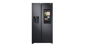 Samsung 616L Side by Side Family Hub Fridge Freezer - Black