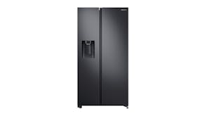 Samsung 635L Side by Side Fridge Freezer - Gentle Black Matte
