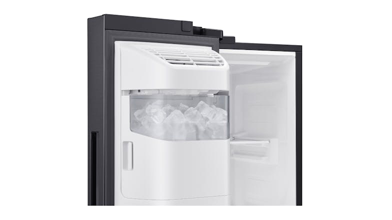 Samsung 635L Side by Side Fridge Freezer - Matte Black