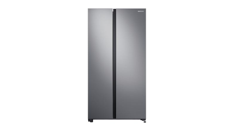 Samsung 655L Side by Side Fridge Freezer - Gentle Silver Matte