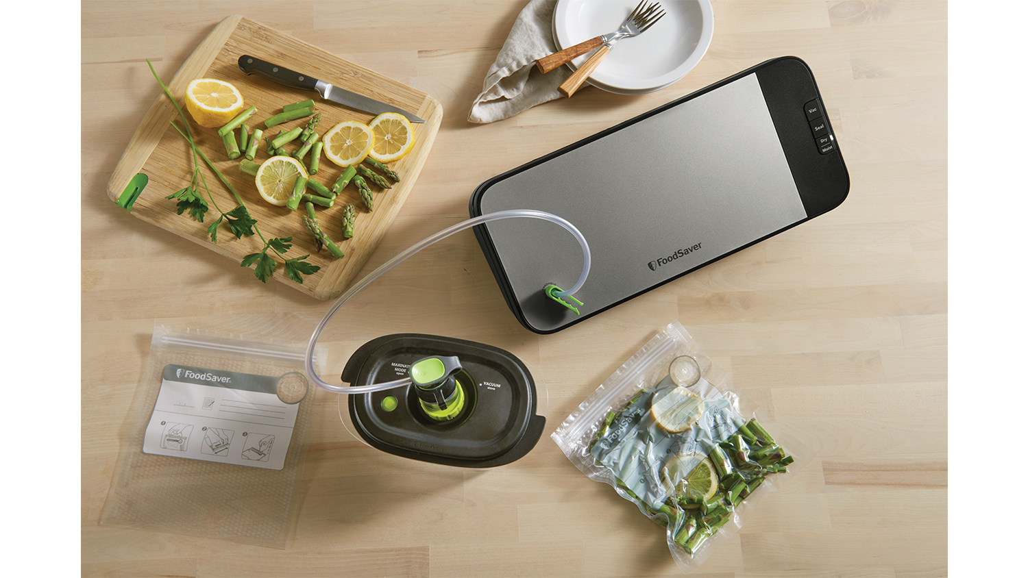 FoodSaver Cut & Seal Vacuum Sealer - Silver (VS2198)