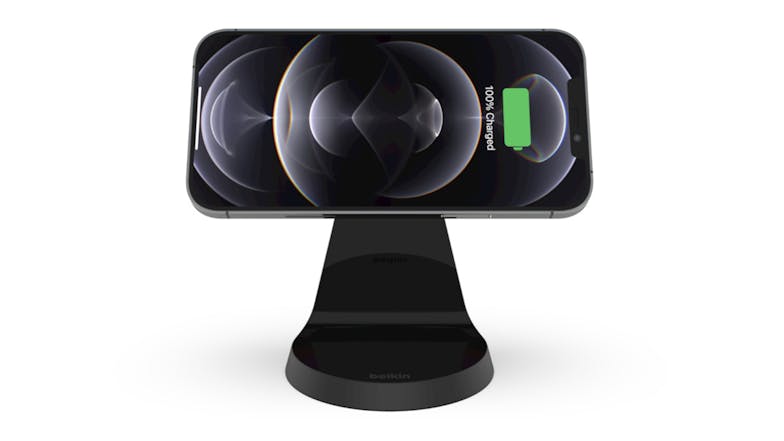 Belkin Boost Up Charge 7.5W Magnetic Wireless Charger Stand - Black