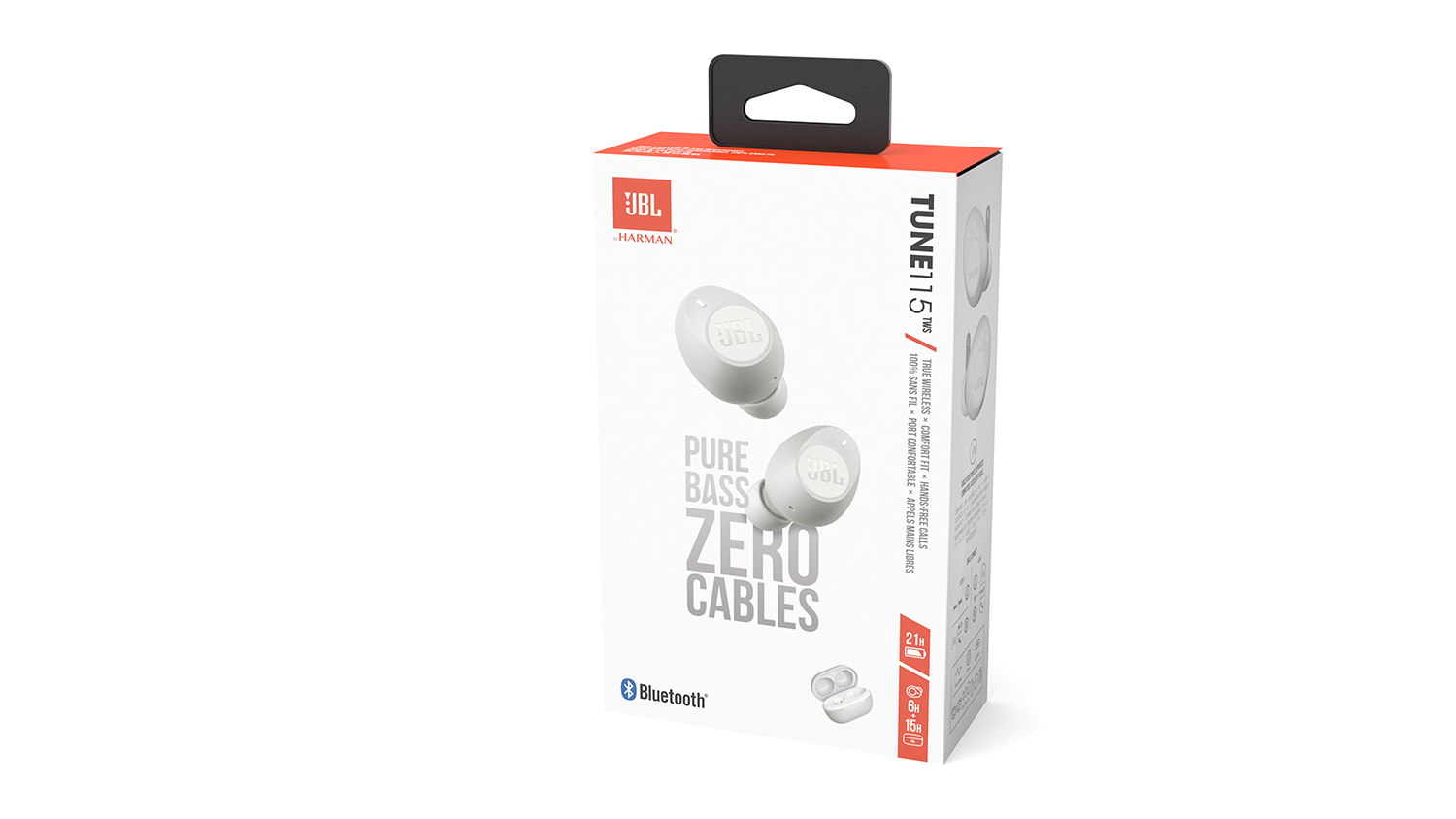 JBL Tune T115 True Wireless In-Ear Headphones - White | Harvey Norman New  Zealand