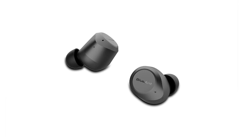 BlueAnt Pump Air Pro Active Noise Cancelling True Wireless In-Ear Headphones - Black