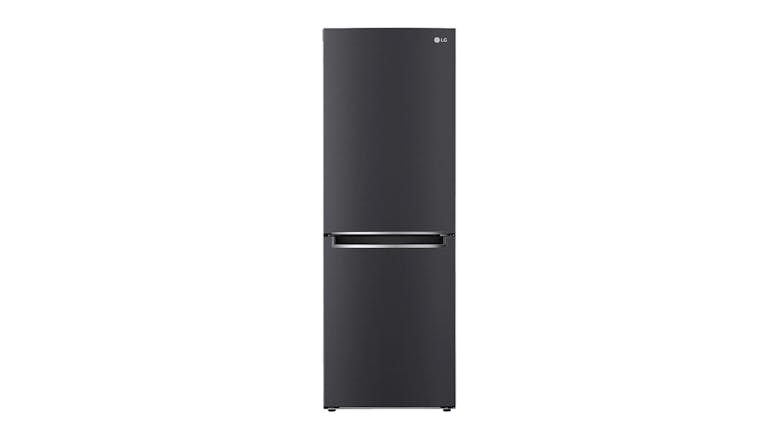 LG 306L Bottom Mount Fridge Freezer - Matte Black (GB-335MBL)